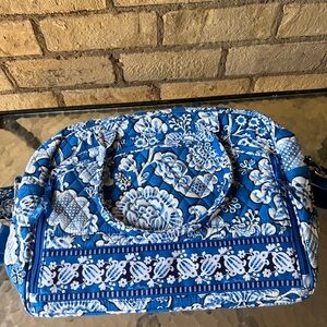 Vera Bradley Blue and White Travel Bag